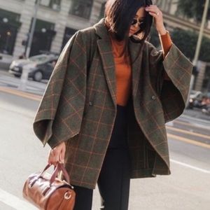 BCBGMAXAZRIA BCBG Cape Jacket